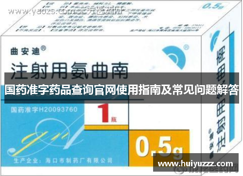 国药准字药品查询官网使用指南及常见问题解答